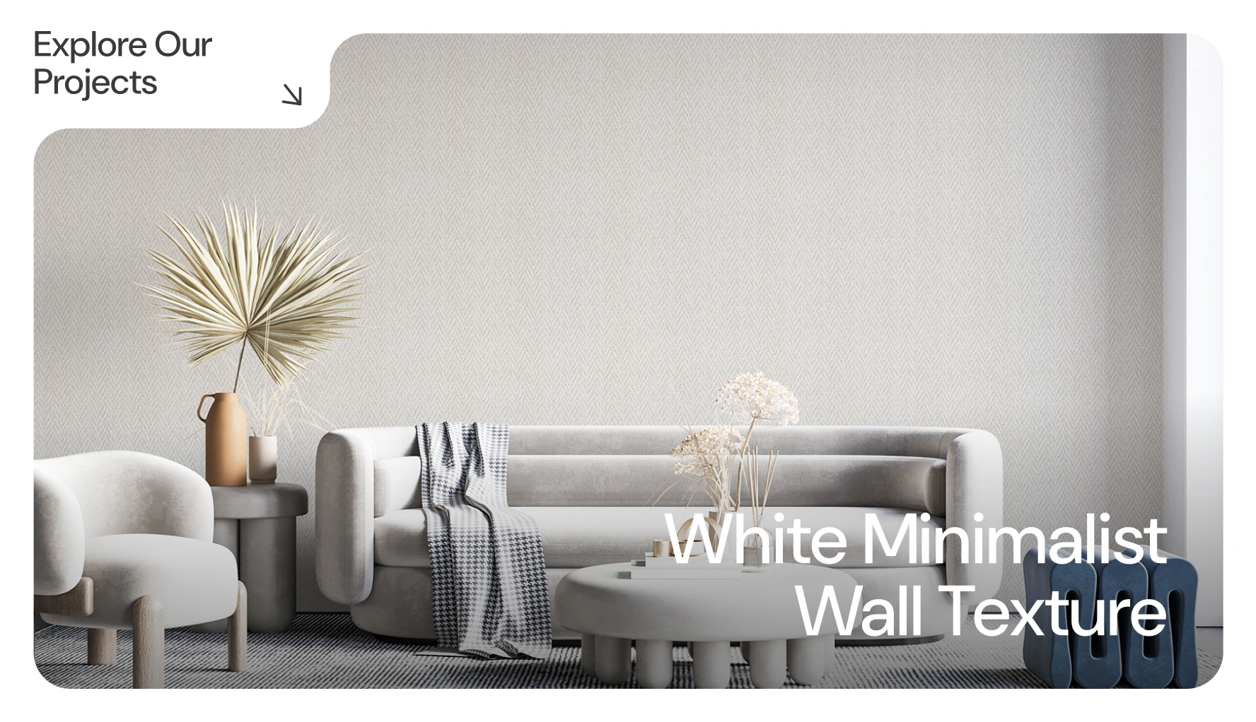 White Minimalist Wall Texture